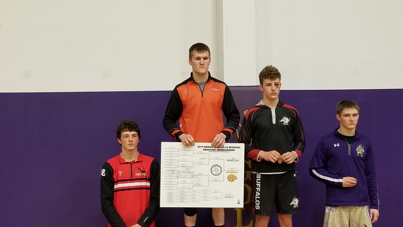 Colby Rasche Colby with big improvement, regional title
